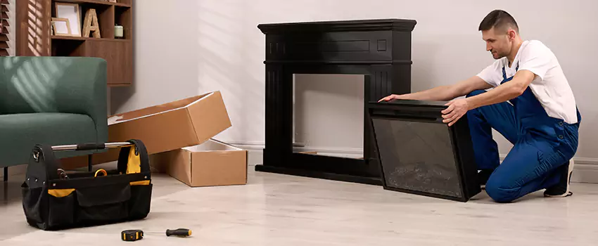 Old Rusted Metal Fireplace Repair And Replacement in Ashland, KY